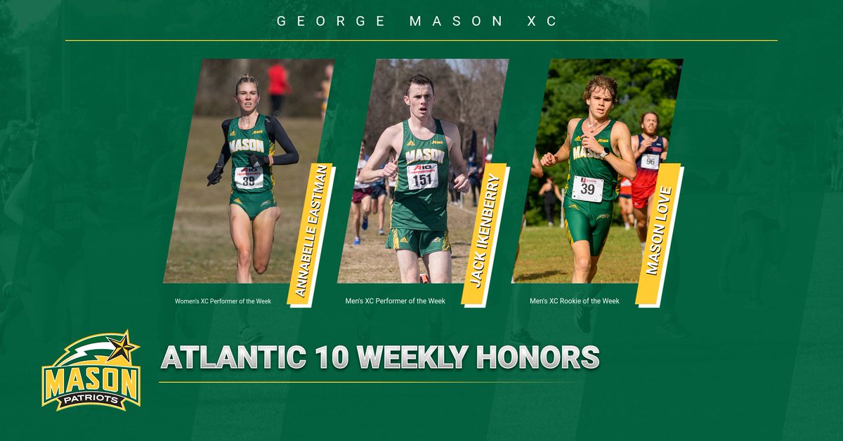 George Mason TF/XC tweet media