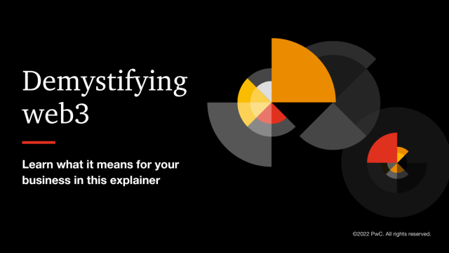How can web3 impact your business? Learn about the new products, services and more this next chapter of the internet will bring. pwc.to/3fHacOy