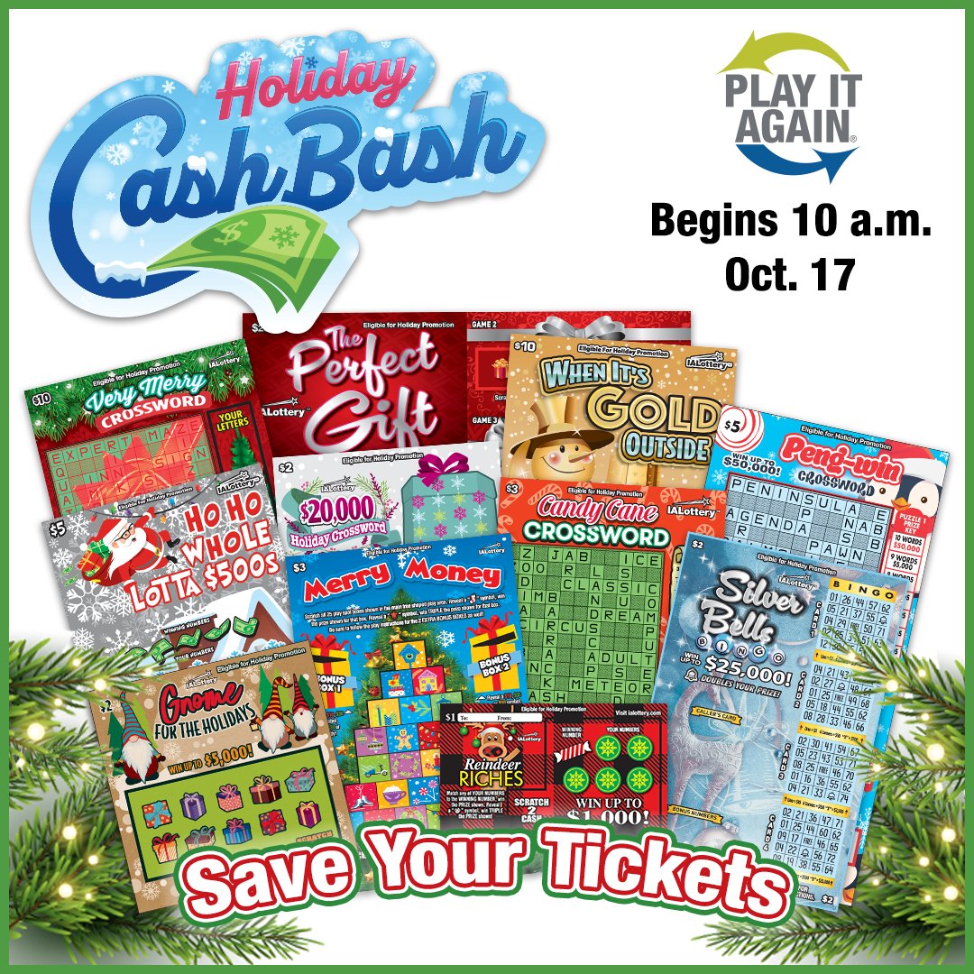 Iowa Lottery on Twitter "More new holiday scratch tickets are making