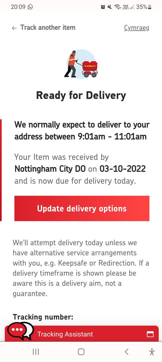 SavJACosta's tweet photo. @RoyalMail still no sign.. any ideas? https://t.co/5XBjgVW3CZ