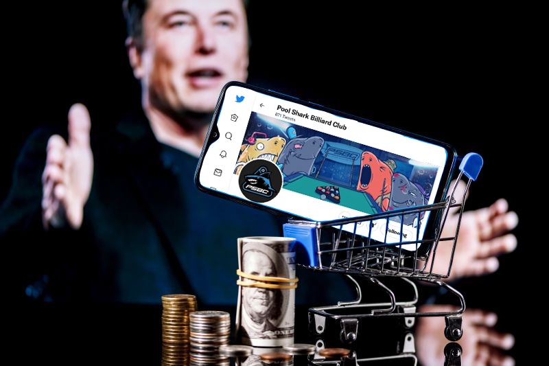 We hear Elon Musk is proceeding with his offer to buy Twitter for $44 billion... Not fin-ancial advice 🦈