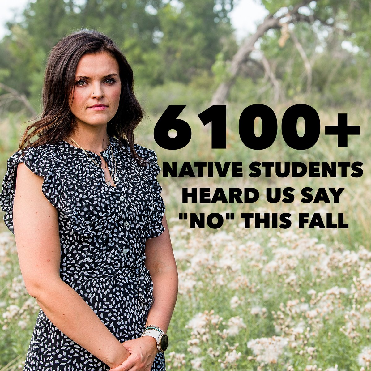 collegefund's tweet image. So far this year we’ve had to tell 6,135 students they must put their lives on hold. It’s the sad reality we face when the number of student applicants far exceeds the funding we have available. #StandWithNativeStudents. Give a #BackToSchool gift today! bit.ly/3Vd9PLY