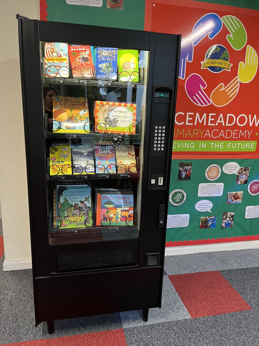 head2019's tweet photo. Just added more books to our vending machine. I love it almost as much as our children do. https://t.co/6ztCCYtBfP