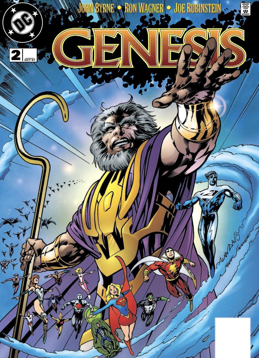 chelsdaniel280's tweet photo. Genesis #2 Cover - Art by Alan Davis and Mark Farmer
#Highfather #Superman
#SupermanBlue #ElectricSuperman
#Shazam #CaptainMarvel
#Supergirl #GreenLantern
#KyleRayner #dccomics https://t.co/BkXsc4Mlg1