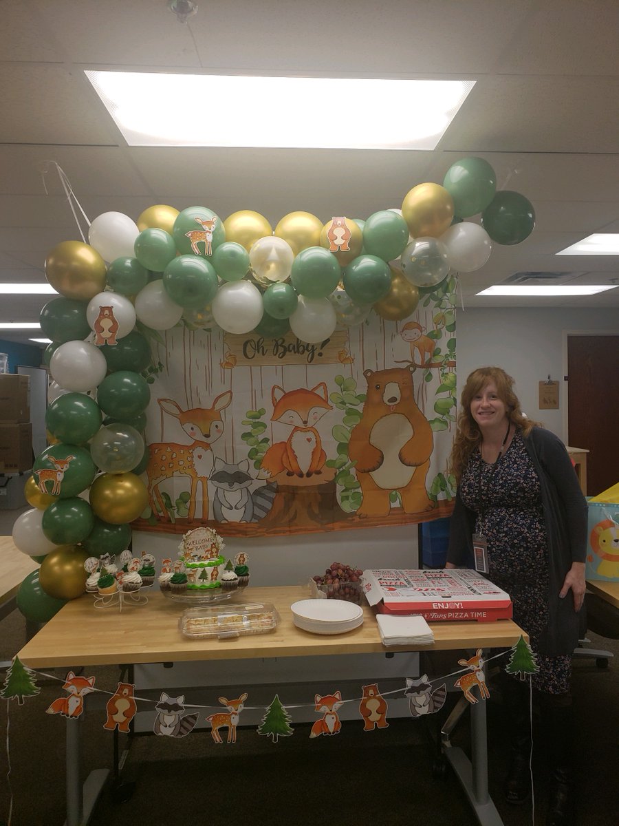AAllenbrandt's tweet photo. BOCES bonds the best coworkers! So grateful and blessed to celebrate Baby Wildenstein here at the best workplace on earth. Thank you PDU, ISS, and @MchenryPm! #joyfulinourwork https://t.co/7WTZPDf0CN