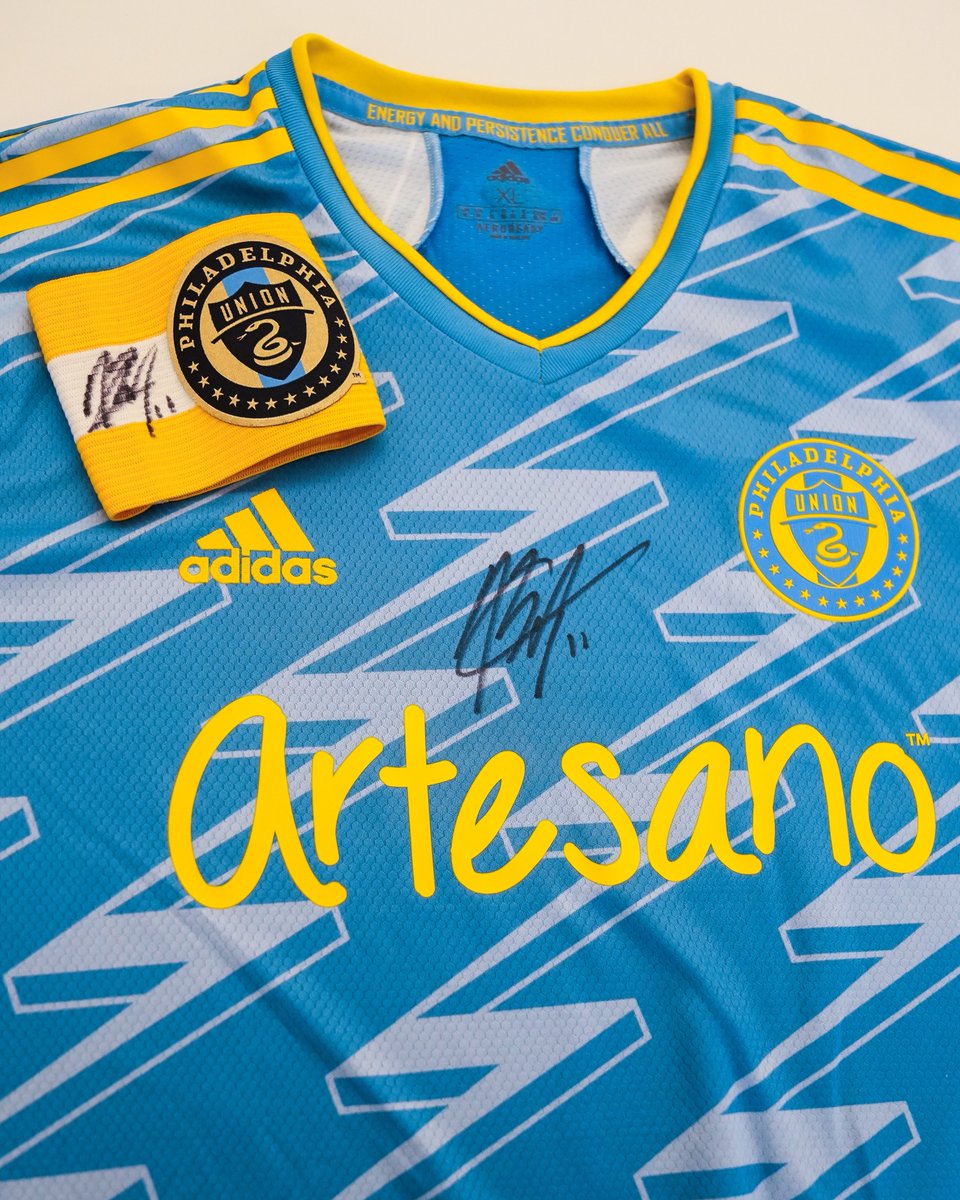 Philadelphia Union (@philaunion) on Twitter photo WEEK OF GIVEAWAYS: Captain Ale Day!
You could win a signed armband & jersey from <a href="/AleBedoya17/">Alejandro Bedoya</a>!
🔁 RT this tweet
💙 like this tweet
✅ entered!
#DOOP | #UthankU WEEK OF GIVEAWAYS: Captain Ale Day!
You could win a signed armband & jersey from <a href="/AleBedoya17/">Alejandro Bedoya</a>!
🔁 RT this tweet
💙 like this tweet
✅ entered!
#DOOP | #UthankU