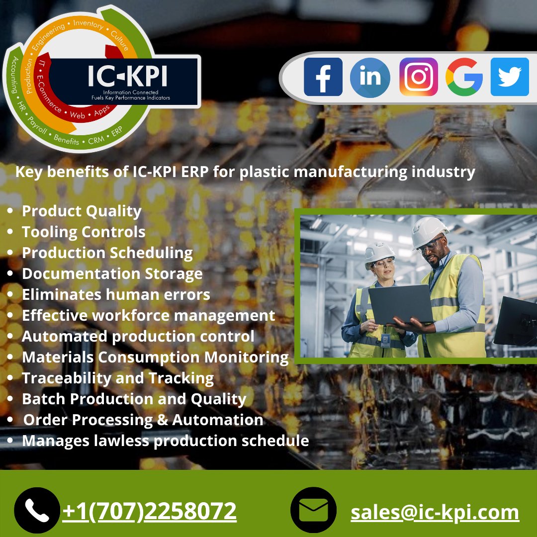 ic_kpi's tweet photo. #ERPSoftwareSolutions #BestERPSoftware #Business #BestERPSoftware #ERPSoftwareProviders #ERP #ERPProducts #BestManufacturingERP #BestManufacturingERP #ERPSoftwareCompanies
.
For More Details:-
.
IC-KPI
.
tel:+1(707)2258072
.
https://t.co/IPqYqVM4Fx https://t.co/151lGbC0lk