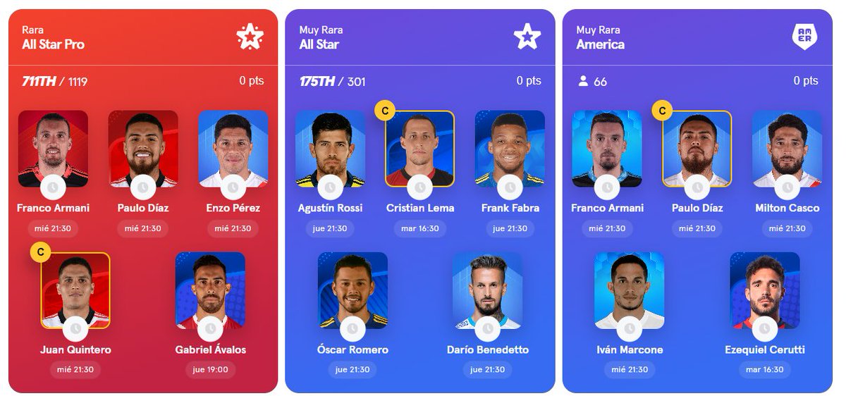 Sorare Argentina tweet media