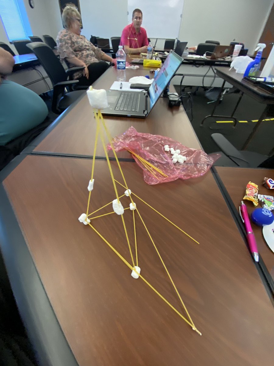 dougemints's tweet photo. #emintsadmin meetings today we are designing Spaghetti towers! #emints @emintsnc @michkend https://t.co/ymFaflu6v5