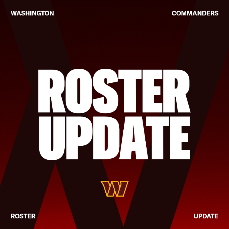 Commanders's tweet photo. We have elevated the following players from the practice squad:
--LB Khaleke Hudson
--LB De’Jon Harris https://t.co/dJOcD0uYru