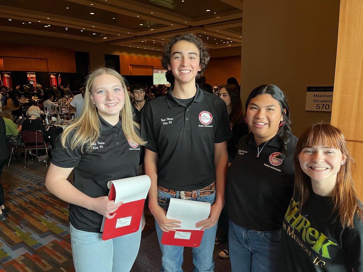 Our King Students were amazing today showing off their talents at the State of the District Luncheon. <a href="/CCISD/">CCISD</a> <a href="/prudencef/">Prudence Farrell</a> <a href="/r0hernandez/">Dr. Roland Hernandez</a> <a href="/RKHSKingTeam/">Richard King HS</a>