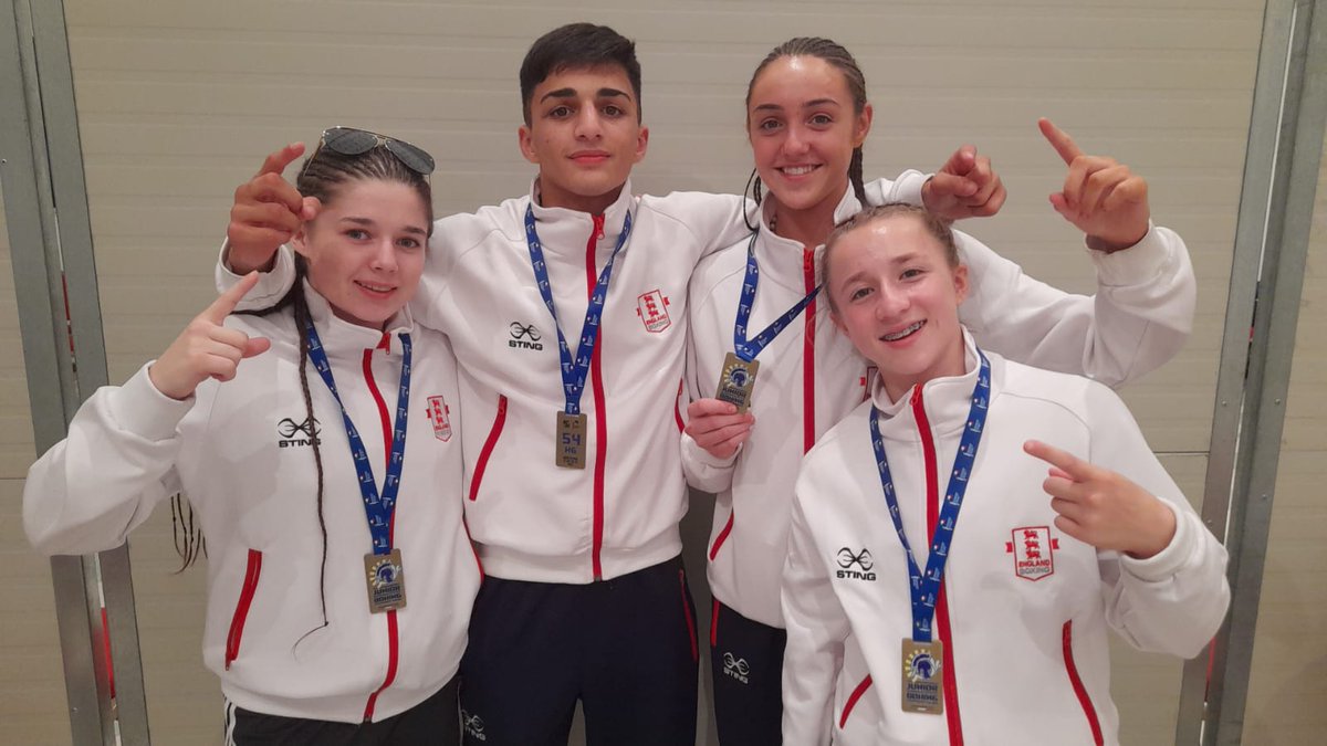 TOP OF THE SHOP 🥊

How #teamengland's 'Fantastic Four' gold medal winners led the Three Lions to the top of the medals table at the EUBC Junior European Championships 2022 in Montesilvano, Italy 🏴󠁧󠁢󠁥󠁮󠁧󠁿🦁🦁🦁

Read the Finals Day round-up ➡️ bit.ly/3fw8CPg