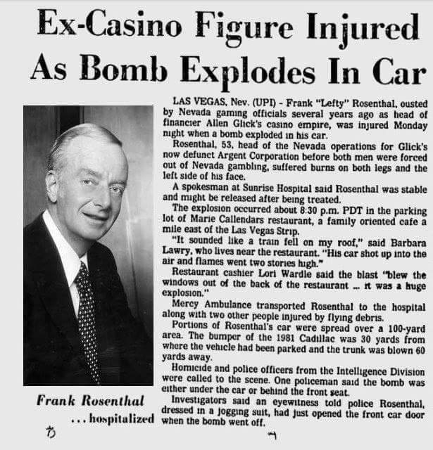 eatinglasvegas's tweet image. Drove past explosion, minutes after it happened on east Sahara (outside Tony Roma's)....remember seeing  smoke and wondering WTF just happened. 10-5-82. How Lefty lived to a ripe old age is a miracle. #mobbedup #LasVegas