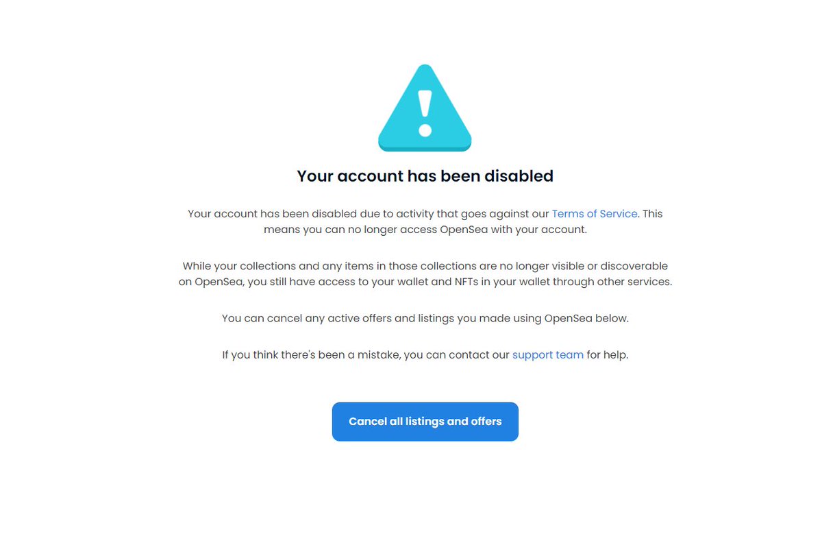 chlagousami's tweet photo. @opensea Hey guys @opensea our collection @CrossTheAges has been delisted 

Our Arkante edition NFT Collection has been certified on OpenSea for over 6 months. However, last night we have noticed that it is no longer displayed on your marketplace and that our account has been disabled. https://t.co/dZ84DiJUlY