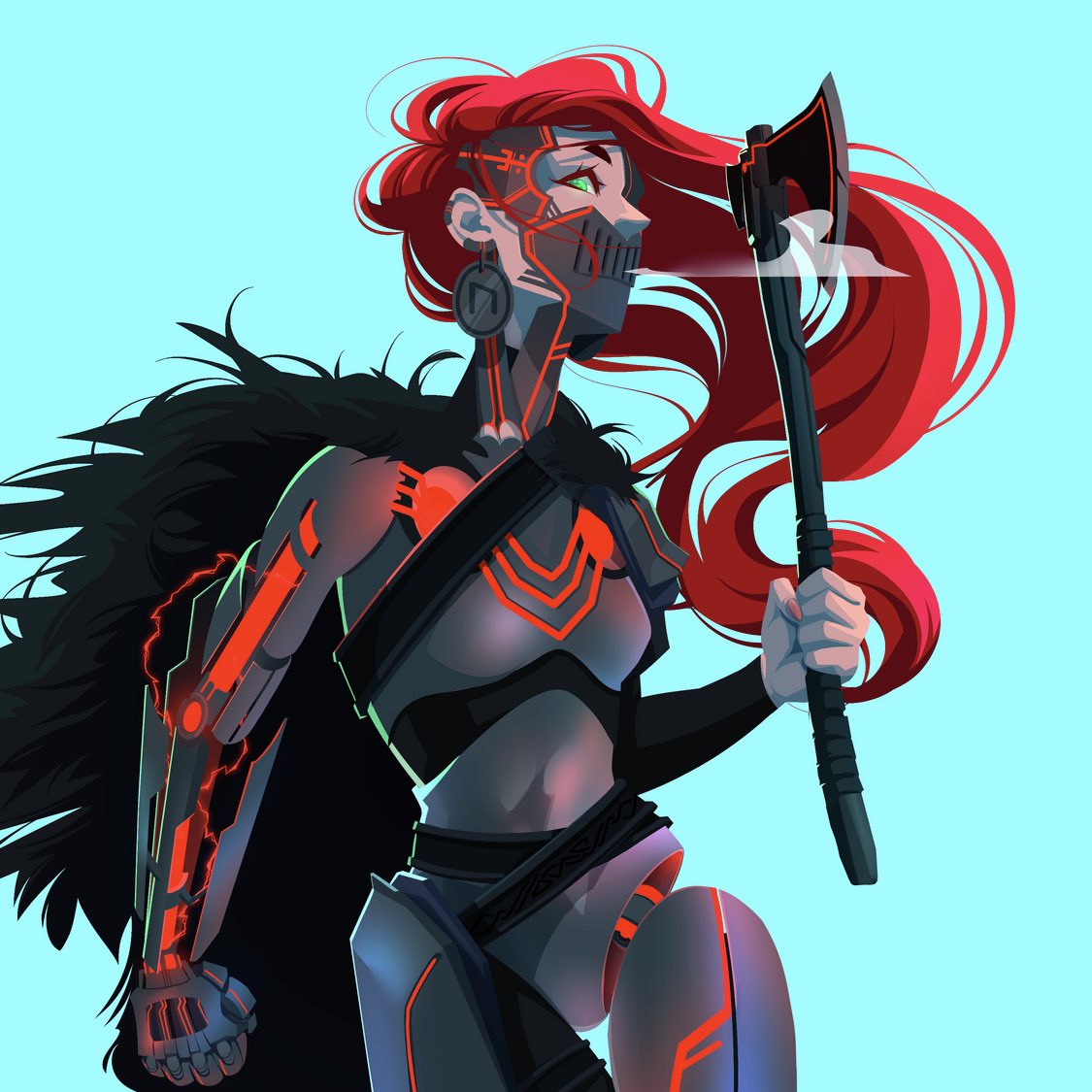 If you haven’t battled <a href="/UkiyoeWarriors/">Ukiyoe Warriors</a> in the Discord you are missing out! Just won this beautiful #VeKings 2.0 concept art by the lovely and talented <a href="/lahens_elss/">Lahens</a> 👏