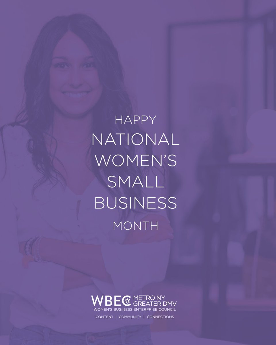 👉🏿In 1972, women owned 4.6% of all businesses in the United States. 
👉🏾As of 2019, women owned 42%. 

This National Women's Small Business month, reflect with us on our shared success, progress, opportunity and importantly: resilience! 🙌
#NWSBM #WomensSmallBusinessMonth