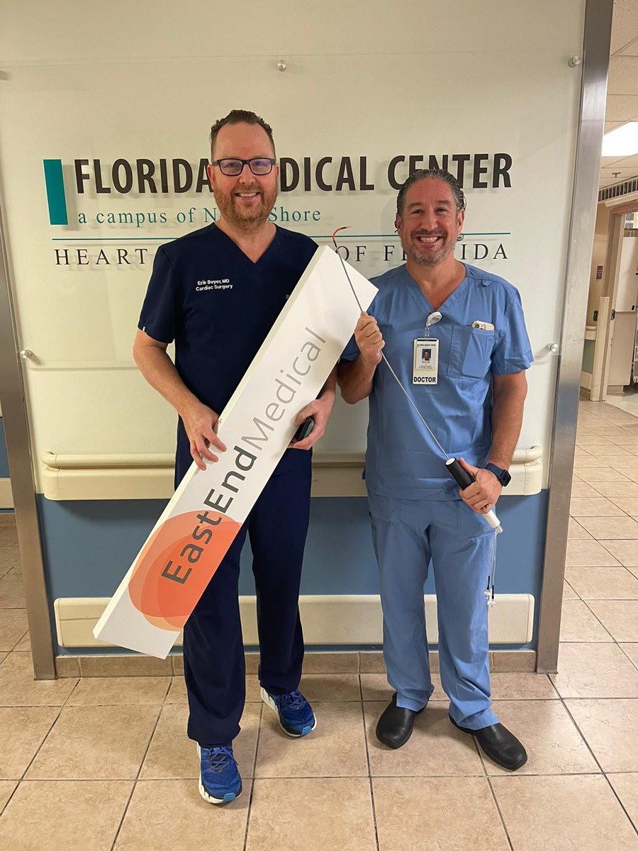 dkenigsberg's tweet photo. Used the SafeCross™ sheath to perform transseptal puncture (without the need for a needle or sheath exchange) to map and ablate the left atrium endocardially during a Convergent hybrid #AFib #ablation with @cardiacerik Dr. Erik Beyer @FloridaMedCtr this am. https://t.co/ICEkT2gmi3