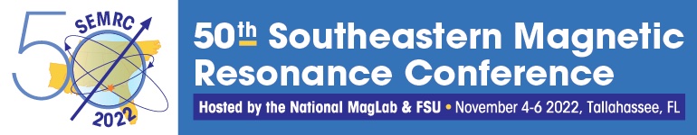 Hi everyone... Steve Hill and I are co-chairing the 50th Southeastern Magnetic Resonance Conference (#SEMRC) Nov. 4-6, 2022.  bit.ly/3Ei2OmX  To my Canadian friends, it's like a MOOT NMR meeting, but warmer. Please consider attending! <a href="/NationalMagLab/">National MagLab</a> <a href="/floridastate/">Florida State University</a> #NMR