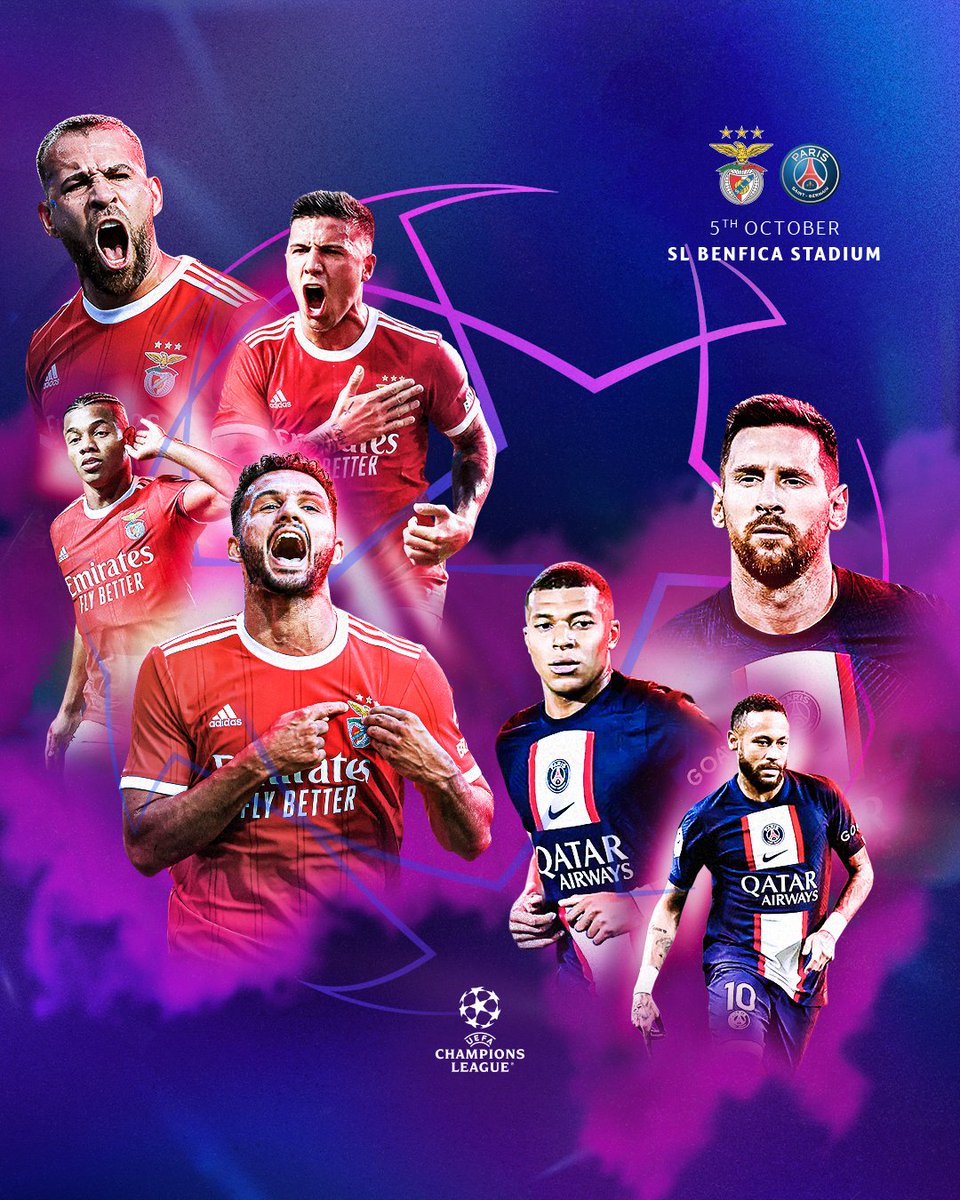 🔜 #SLBPSG ⚔️ 

#UCL