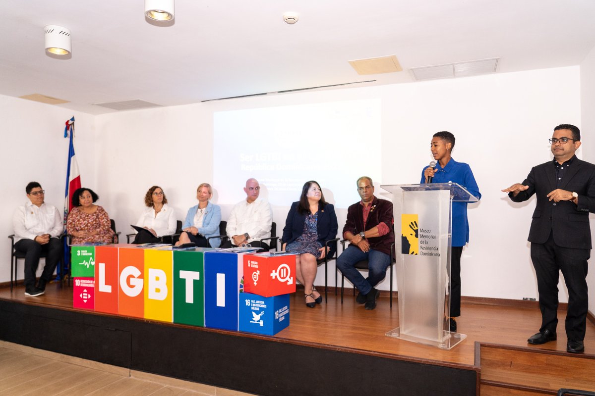 LGBTICaribbean's tweet photo. La semana pasada fue el lanzamiento del informe "Ser #LGBTI en el Caribe: República Dominicana 2022". ¡¡Gracias a todas las personas que participaron!!
Accede al informe aquí: https://t.co/MOviJIIiMa
#SerLGBTI #LGBTICaribe @PNUDRD https://t.co/cGLMPYcd1v