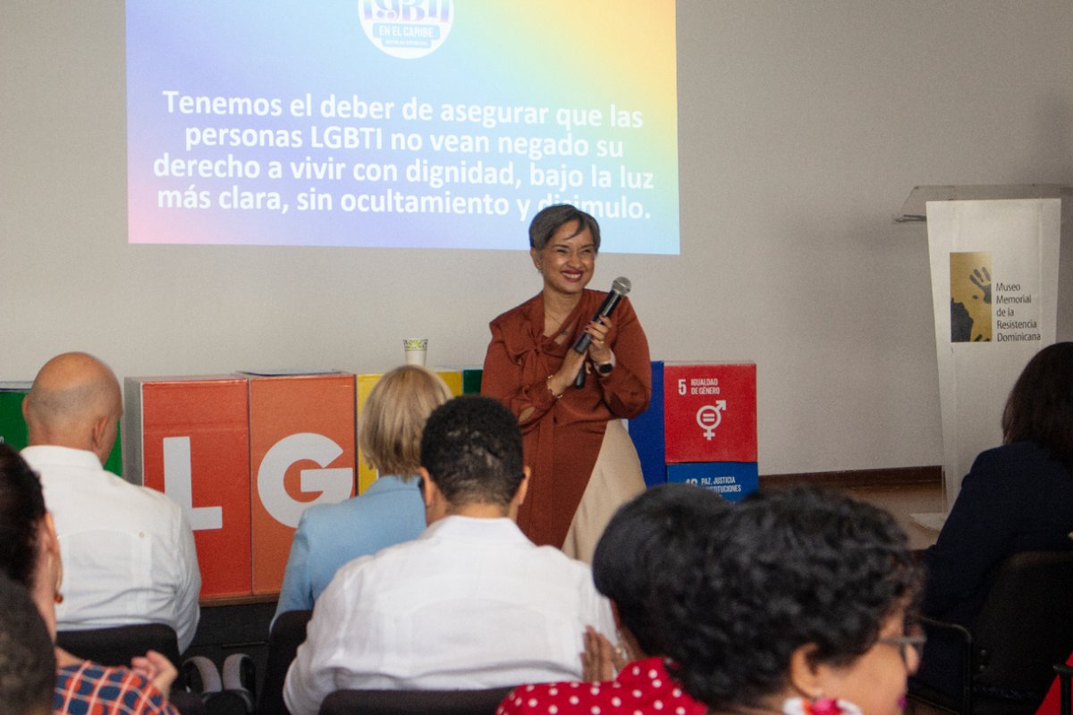 LGBTICaribbean's tweet photo. La semana pasada fue el lanzamiento del informe "Ser #LGBTI en el Caribe: República Dominicana 2022". ¡¡Gracias a todas las personas que participaron!!
Accede al informe aquí: https://t.co/MOviJIIiMa
#SerLGBTI #LGBTICaribe @PNUDRD https://t.co/cGLMPYcd1v