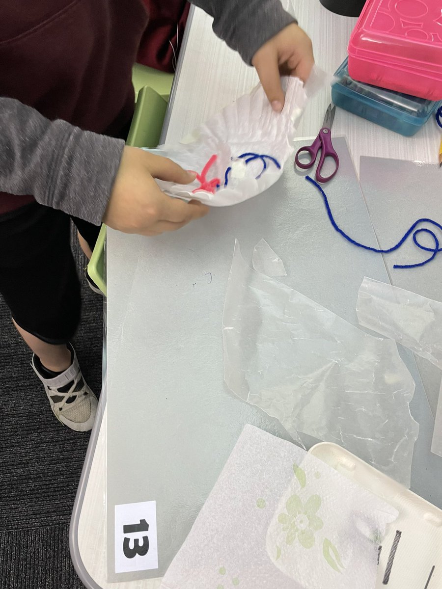sbutleross's tweet photo. Going Places @peterhreynolds inspired our parachute kits—make something that floats only using the items in the crate.#kellerlibraries @ParkGlenES @KellerLibraries @KellerISD https://t.co/SpMi73uTCV