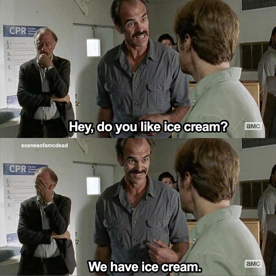 Ice cream fixes everything!😂