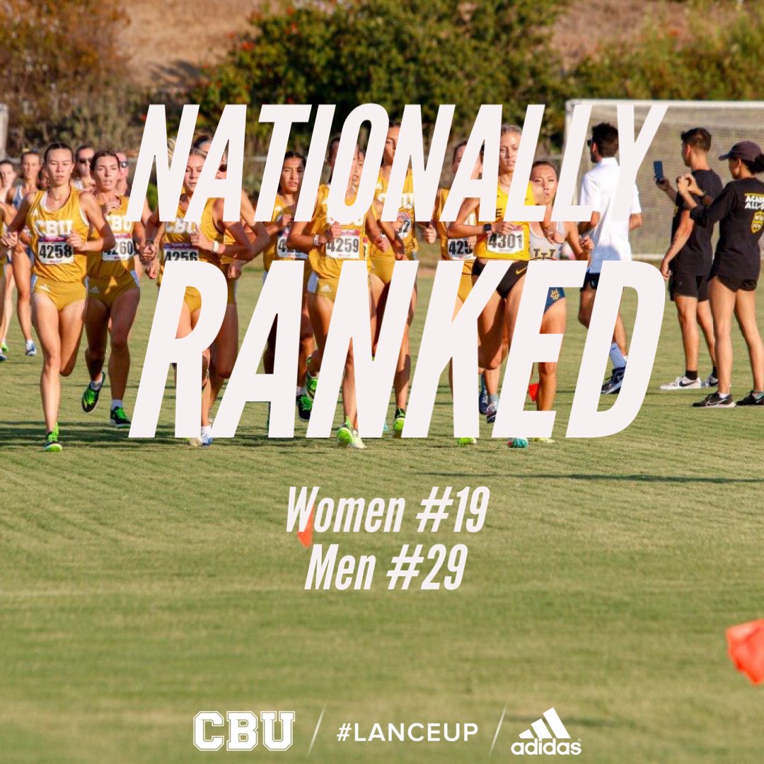 Women and men ranked nationally again! The women slide up two spots to break into the top 20!