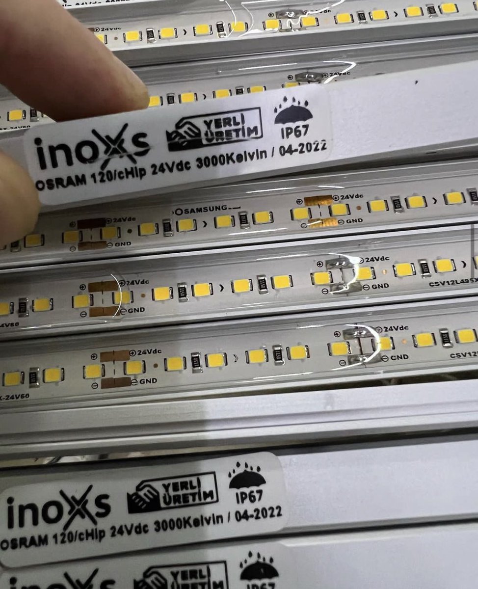 InoxsLed's tweet photo. 12Vdc ~ 24Vdc ~350-500mA > 2700 -3000 - 3500 -4000 - 6500 Kelvin Osram cHİp Led https://t.co/fKGT3myL9I
