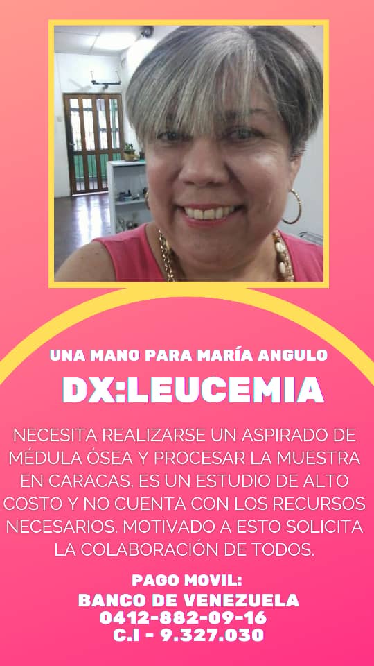 mayralinares's tweet photo. #ServicioPublico Para la amiga María Ángulo para realizarse estilos médicos. Reside en el estado #Trujillo https://t.co/YSTtVWK2rw