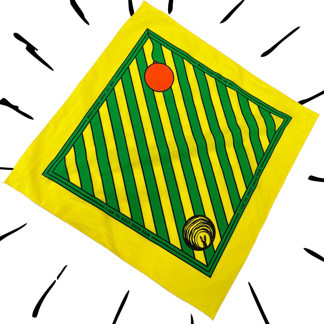 RabbitHoleKC's tweet photo. The clock is ticking… and it’s almost time for our Great Green Room Sneak Peek! All attendees will get a very cute souvenir bandanna to commemorate the occasion, and perhaps wipe away a few tears?  

Join us this Sat. Oct. 8: https://t.co/BHCFrV6YfO https://t.co/a9I1oHQL9e