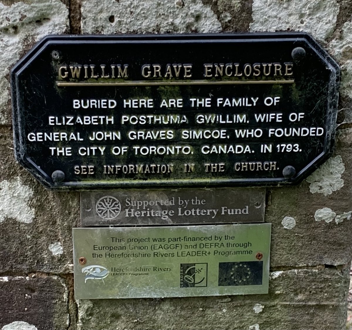 Barb_Drummond's tweet photo. #StDubricius #Whitchurch #GwilliamFamily #founders #Toronto #history #settlement #Canada https://t.co/mcYKPUtQdt