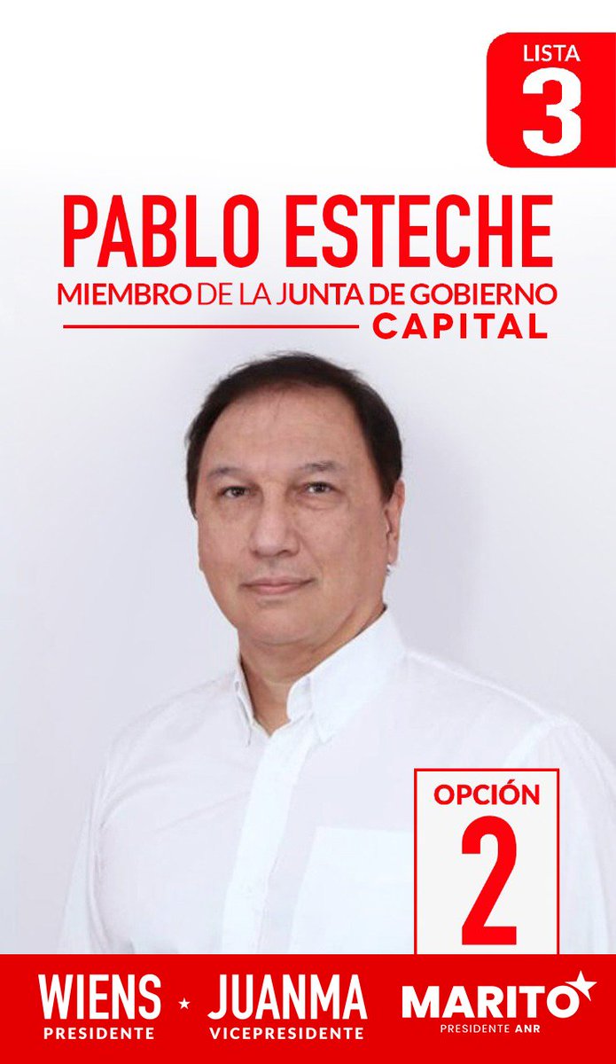 ferarce88's tweet photo. @encuestasANR @ANRParaguay @FRepublicanaPy @PrensaHonor https://t.co/L3gVOBkmCt