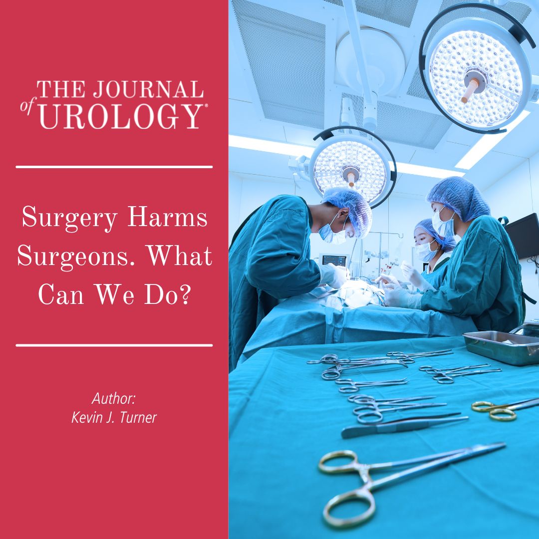 "To perform surgery is to experience adverse surgical events. The frequency of such events is so high that no surgeon can avoid them—it will happen." bit.ly/3Ssw8LO

By: Kevin J. Turner @urodoco