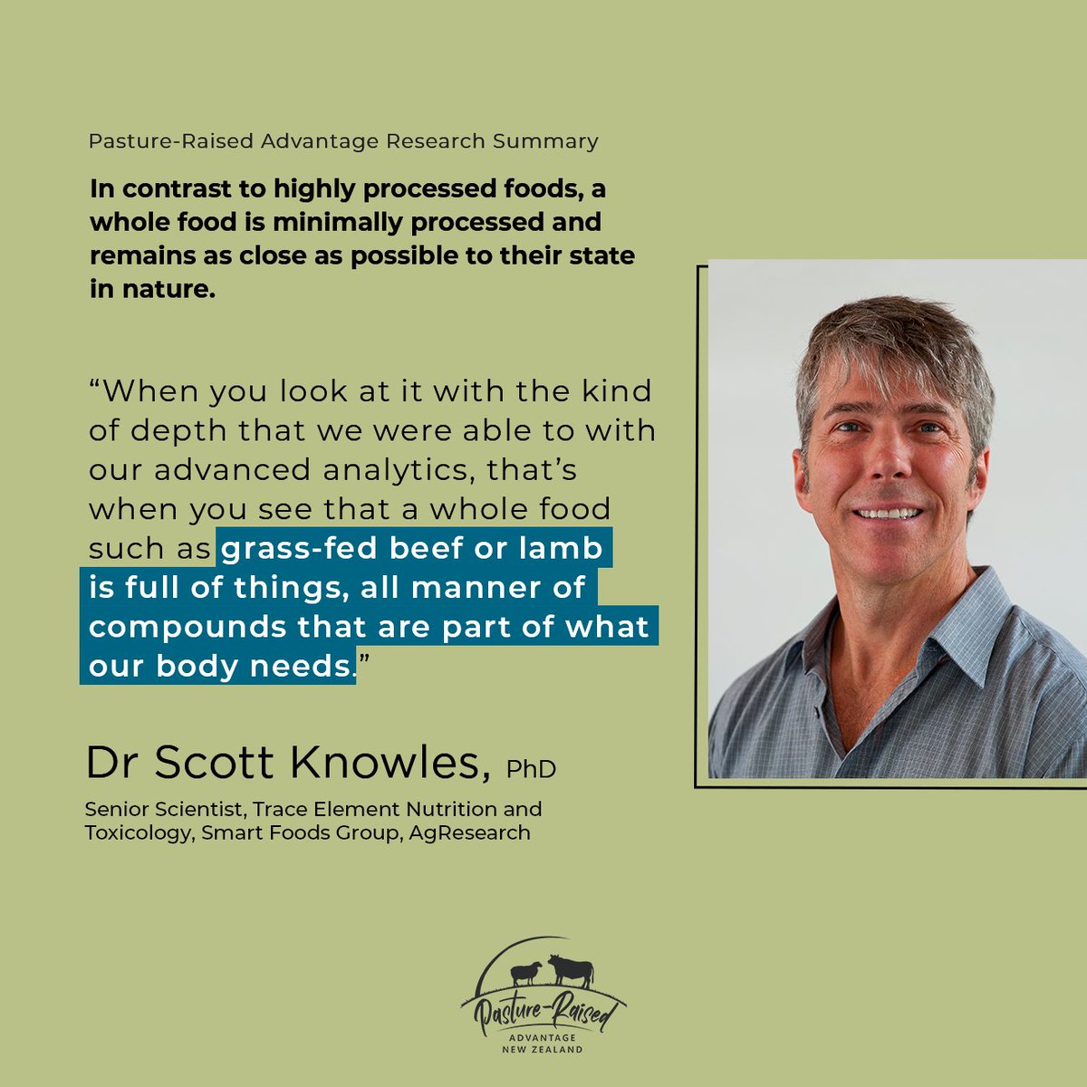 BeefLambNZ's tweet photo. The nutritional quality of red meat helps contribute to our health and wellbeing and supports a wide range of things from our energy levels and immune function, to growth and development in children.
Learn more: https://t.co/63ocu7vN9a
#pastureraisedadvantage #research https://t.co/MjqLBgnT2P