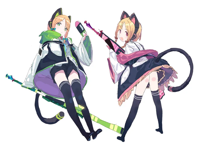 ミドリ\モモイ 
