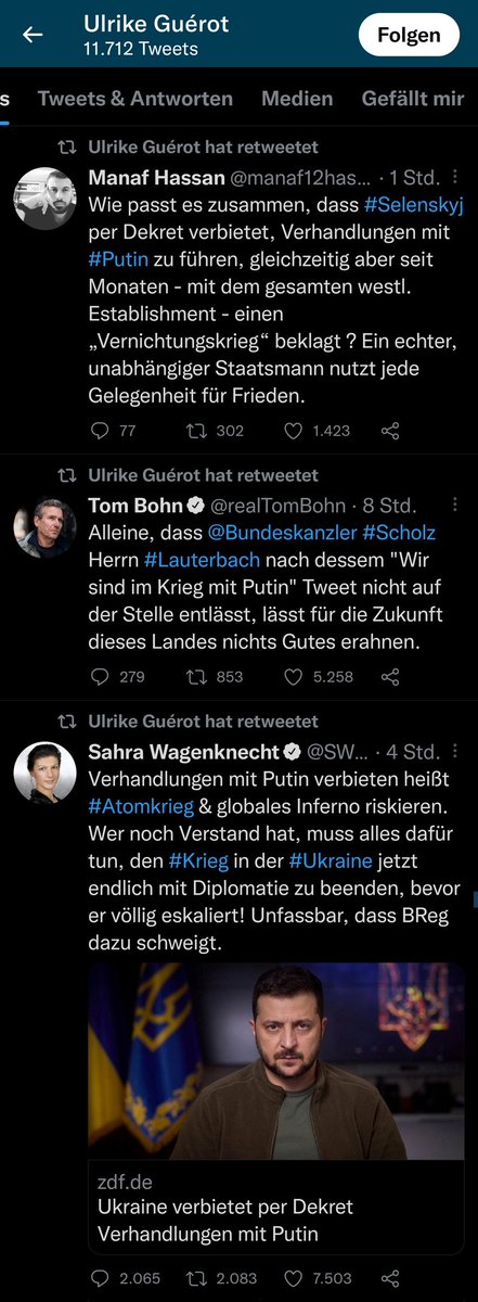 YouMi90's tweet photo. Die Frau einfach nicht (mehr) ernst nehmen. - Danke. 😳
#guerot #manafhassan #tombohn #QuerdenkerSindTerroristen #putin #russland #ukraine #SlavaUkraini #Selenskyj #nato #allesdichtmachen https://t.co/GgrxLAUDXq