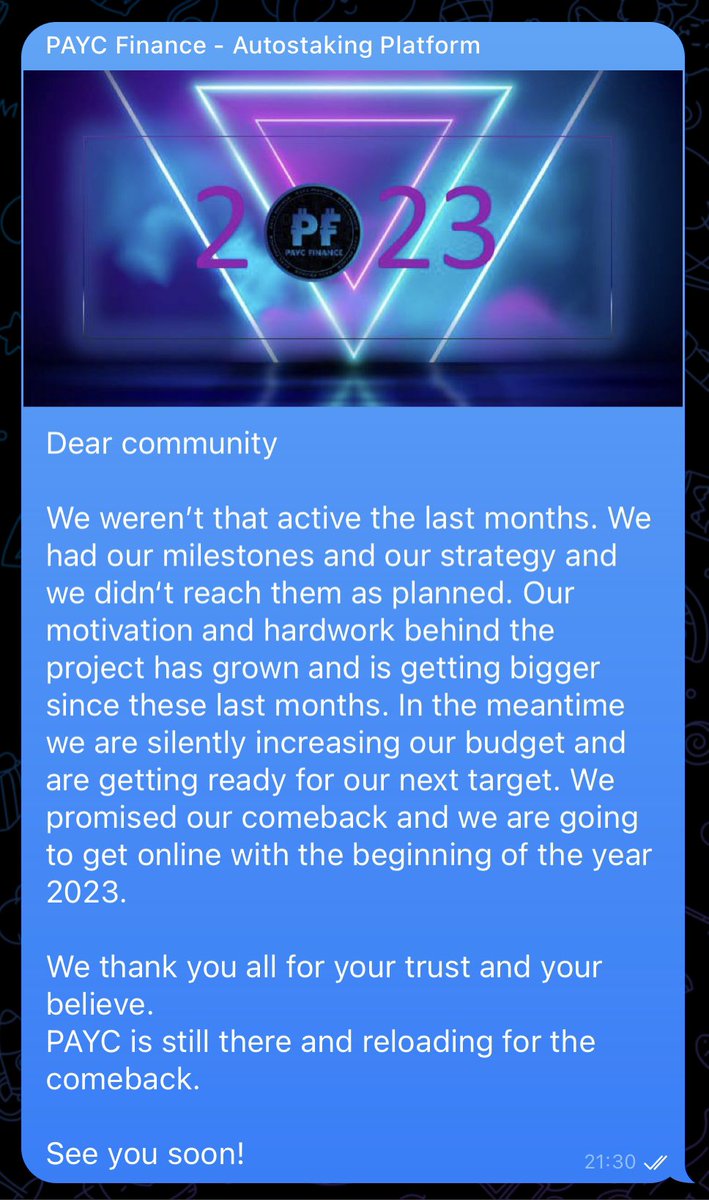 FinancePayc's tweet image. 2023✨ PAYC #payc #pandasyachtclub #nft #blockchain