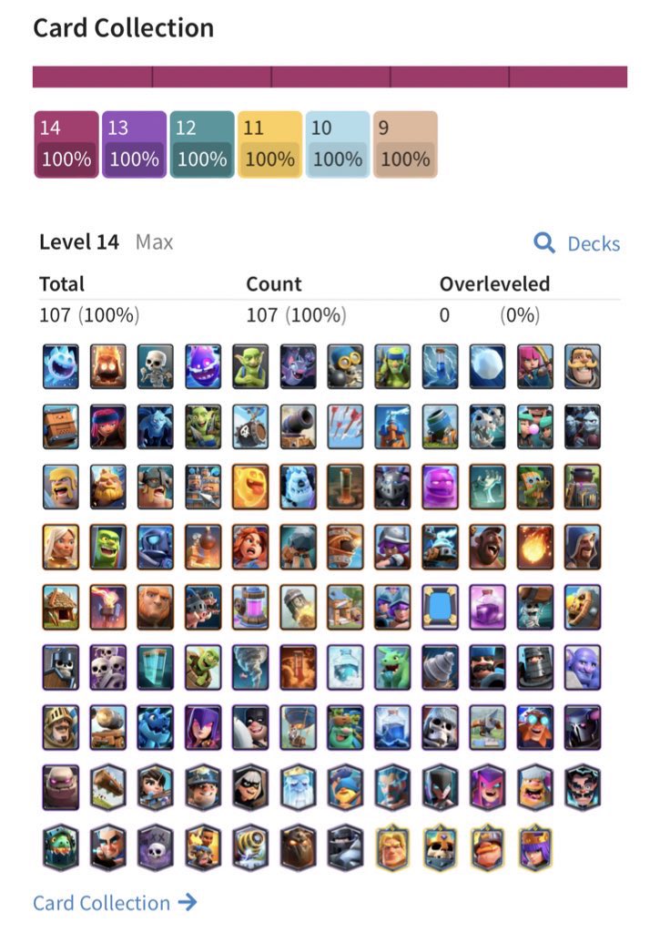 Cuenta MAX de Clash Royale en venta, info MD 😴