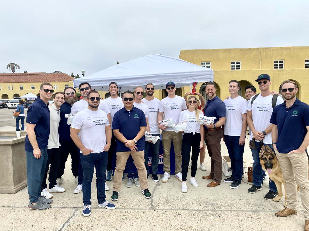 Last week, our San Diego team volunteered with <a href="/HandsOnSanDiego/">HandsOn San Diego</a> &amp; <a href="/OpGratitude/">Operation Gratitude</a>, assisting in distributing 450+ care packages to recent Marine graduates. Thanks to all who volunteered, &amp; to our service men and women, thank you for your service. 

#communityengagement #giveback