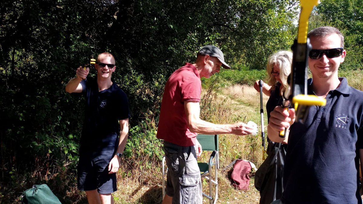GBviDisplayTech's tweet photo. We had our annual picnic late August on Ditchling Common, just a social occasion to chat in the sunshine and share stories. 

Some had a bash at a few party tricks but mostly a lazy lunch. https://t.co/RbTiOkdqo2