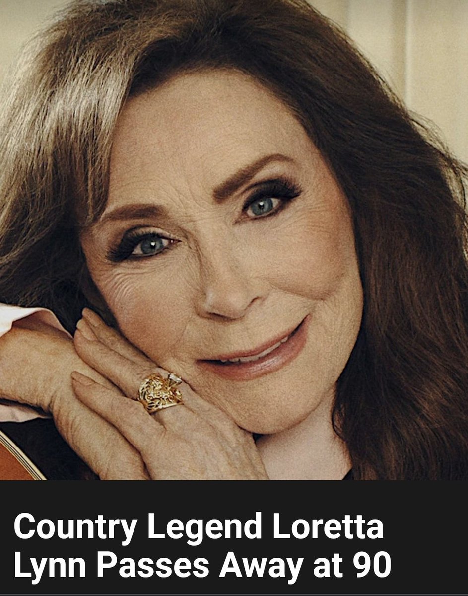 Mistress_2Muzic's tweet photo. An end of an era. #LORETTALYNN #COALMINERSDAUGHTER #ICON #SONGWRITER #SINGER #GUITARIST #STRONGWOMEN #FEMINISM #TRAILBLAZERS #PATHMAKER #BREAKINGGLASSCEILINGS #ACTIVIST #EQUALITY #WOMENSRIGHTS ~♪♫♩♬ Mistress 2 Muzic ♬♩♫♪©℗®™2022 https://t.co/IkRV11iKJA https://t.co/GiMKXj03HX