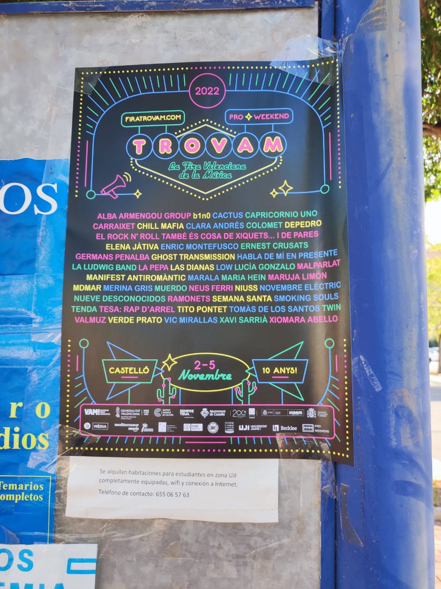 Ja estem als carrers de Castelló de la Plana 😊

Recordeu que les entrades per veure a <a href="/Depedromusic/">DEPEDRO</a> estan disponibles  a enterticket.es/eventos/depedr…