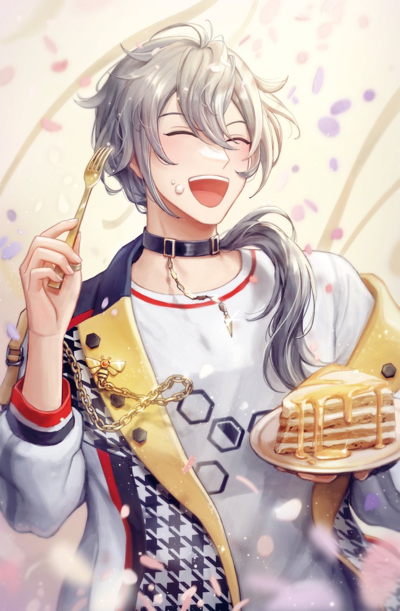 b2ragi's tweet photo. #椎名ニキ生誕祭2022
#椎名ニキ誕生祭2022
#Be_The_Party_NIKI 
#배고픈_파티비를_위한_10월의_연회  
#특별한_니키의_영양_스마일데이

생일 축하해 💛🎉
생카 협력했던 그림 올려봅니다🙇💓 https://t.co/1DqbI1n838