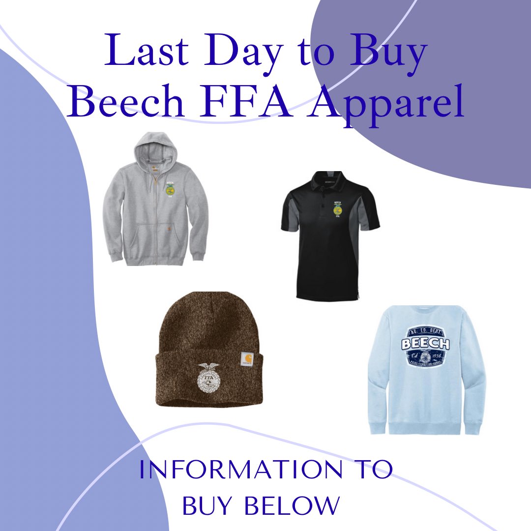 envisiontees.chipply.com/BeechFFA/ Here is the link to the website!