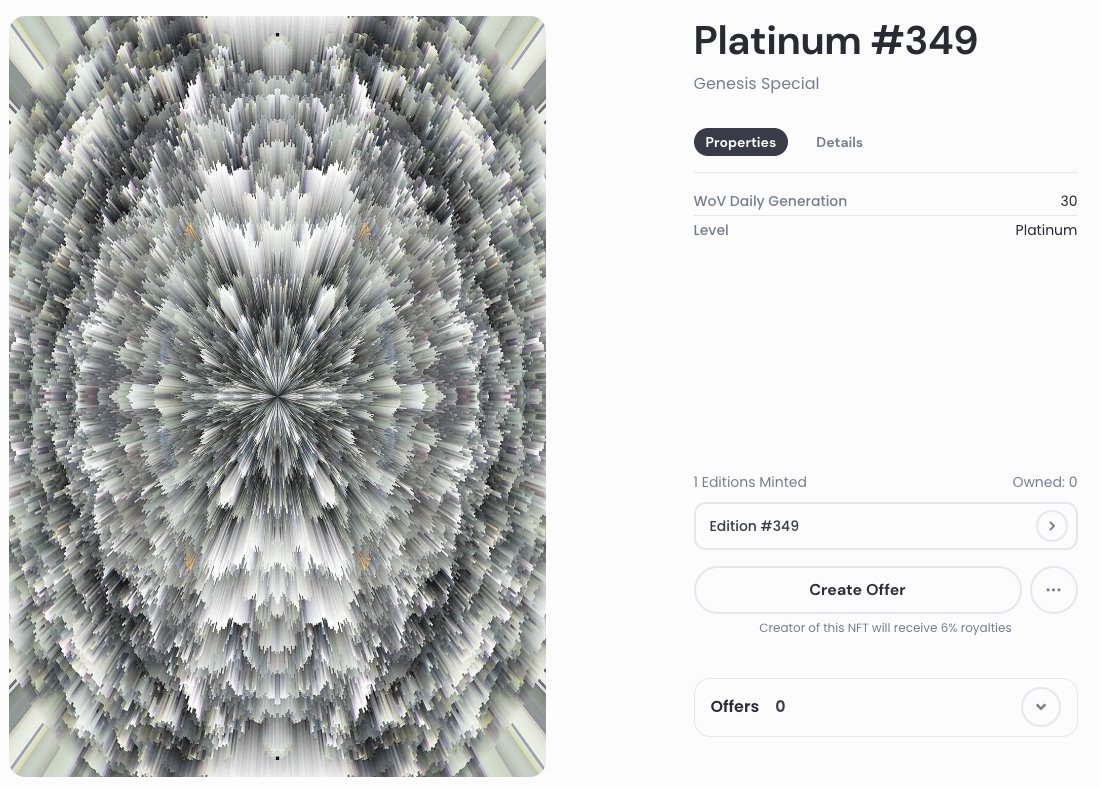 Iovi_Sacra_Art's tweet photo. I am super pleased to be 𝐨𝐧𝐞 𝐨𝐟 𝐭𝐡𝐞 𝐰𝐢𝐧𝐧𝐞𝐫𝐬 of the "GENESIS SPECIAL CARDS | Redesign contest" by @worldofv_art 💎

Now every PLATINUM CARD is coupled with my winning design ❤️

Many thanks to the team for the love &amp; this big opportunity ❤️

https://t.co/Ishh7Tao0q https://t.co/LGrPAXfTUE
