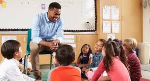 gabseduacct's tweet photo. This is a picture from a Progressive student centered classroom. The kids sitting in a circle discussion proves that this is an example of a Progressivism classroom. #01FA22 #EDUC200 https://t.co/AujXlLd0Cz