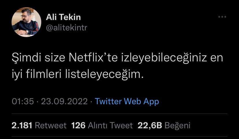 arayishaber's tweet photo. Netflix film önerileri floodu. Netflixteki beğendiğiniz filmleri yazın. https://t.co/DKiiYUlbFd