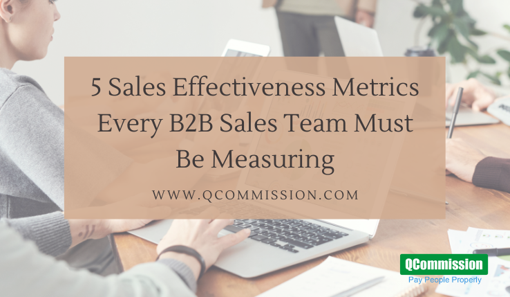 QCommission1's tweet photo. 5 Sales Effectiveness Metrics Every B2B Sales Team Must Be Measuring https://t.co/aUv25mk8vD
#salesperformance #salesperformancemanagement #compensationmanagementsoftware https://t.co/Y6Ogyr5FJ5