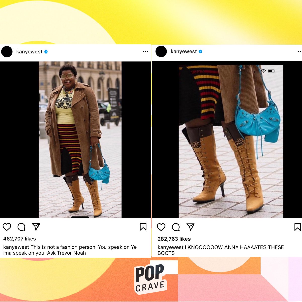 PopCrave's tweet photo. Gigi Hadid slams Kanye West for coming after Vogue editor Gabriella Karefa-Johnson:

“You're a bully and a joke.” https://t.co/EyqdTWpXMB